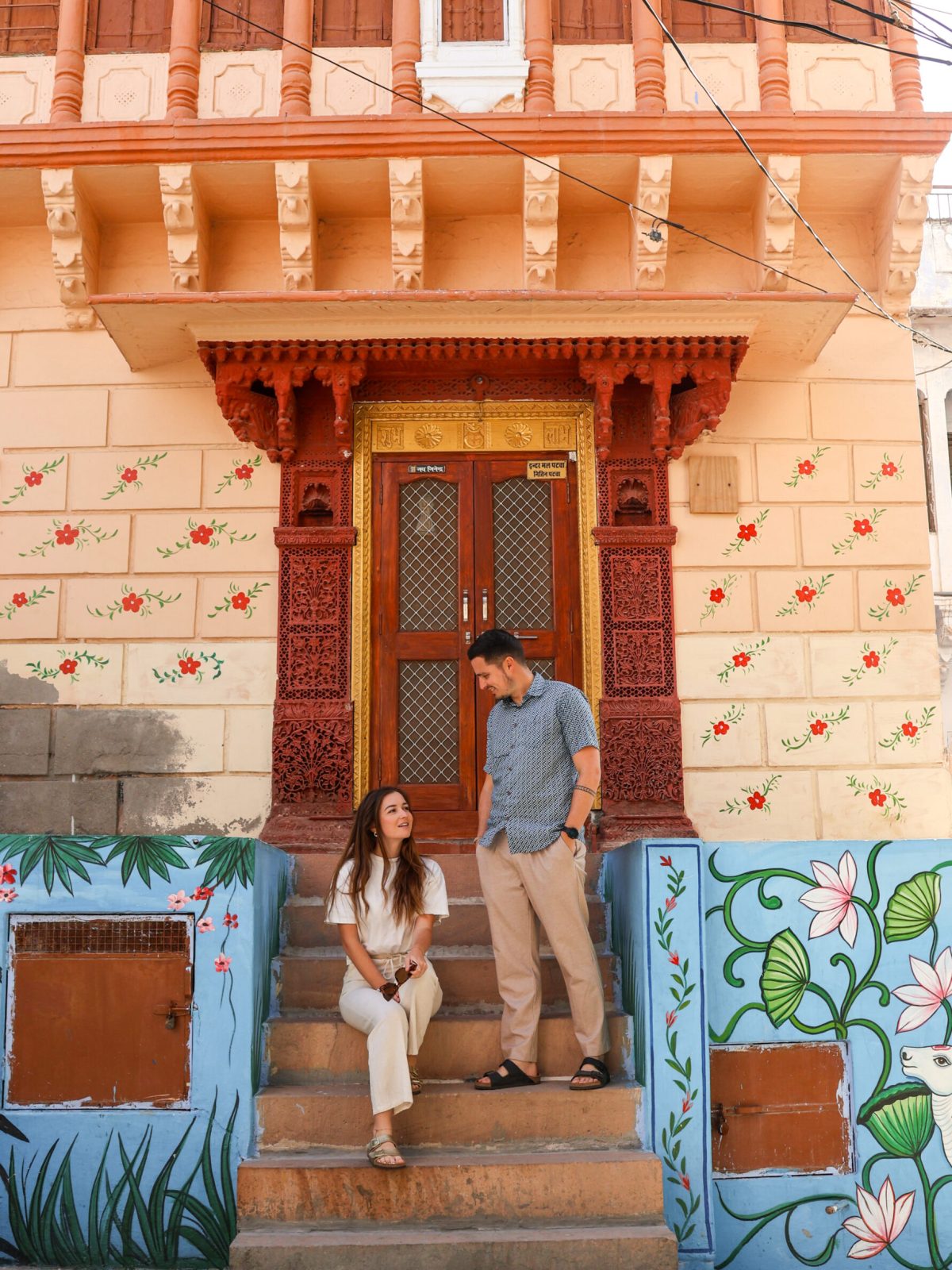 Devanture très colorée dans la vieille ville de Jodhpur